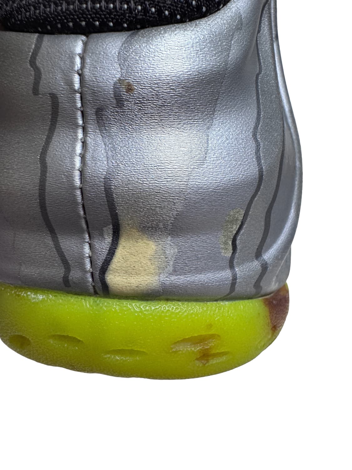 나이키 에어 폼포짓 원실버 볼트 카모 260 US8 상품이미지7