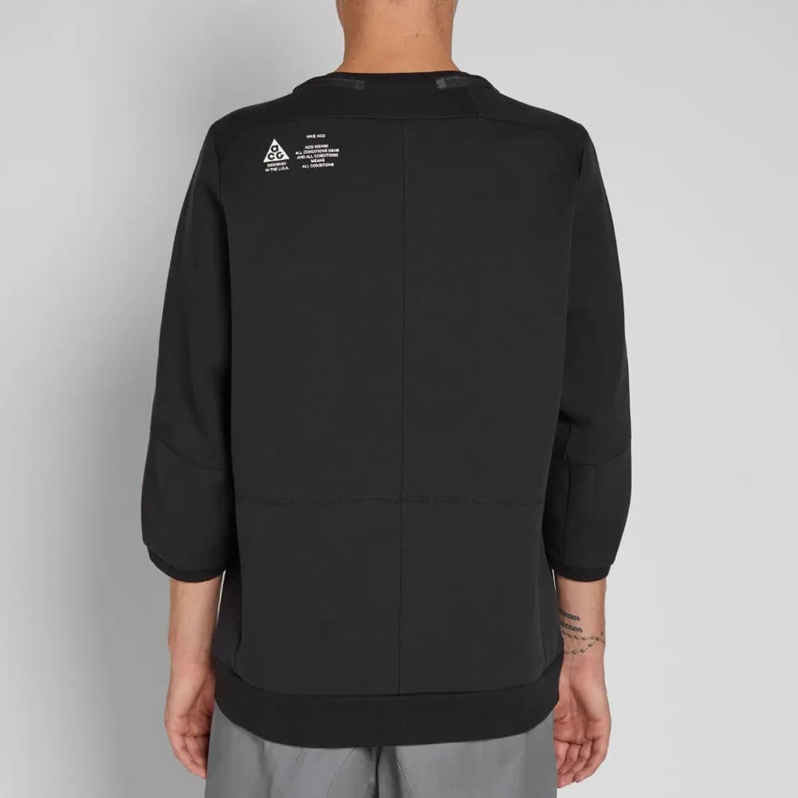 (S) 나이키랩 ACG X 아크로님 콤포넌트 플리스 후드 블랙 상품이미지2