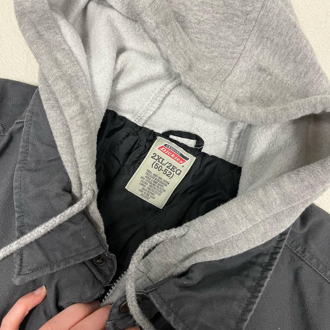 Dickies Charcoal Work Jacket 상품이미지6