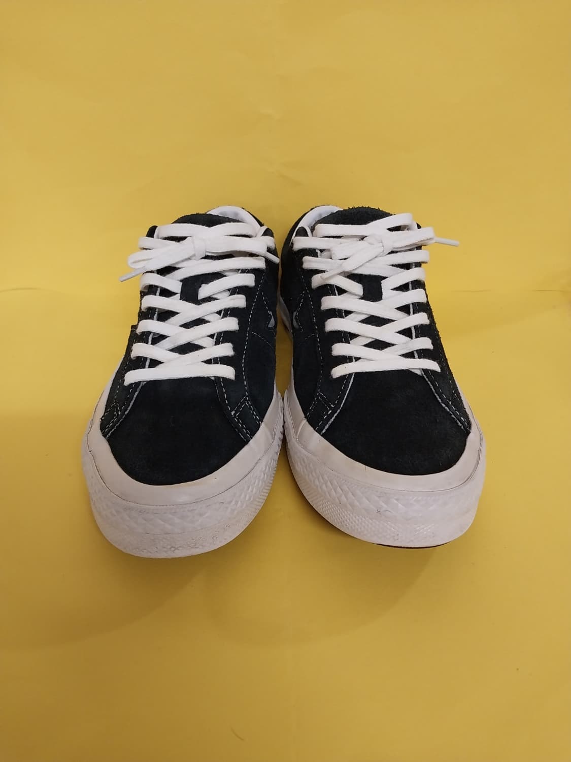 남성 컨버스 원스타 프리미엄 스웨이드 블랙 스니커즈, 운동화 (270) 상품이미지2