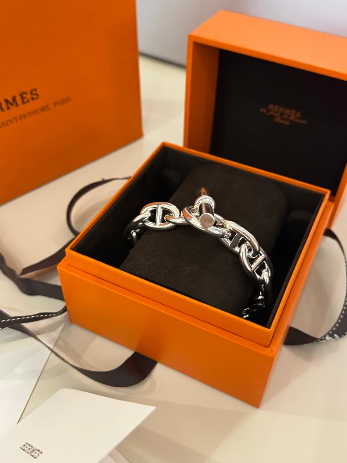 에르메스 샹달 팔찌 tgm 12링크 새상품 상품이미지2