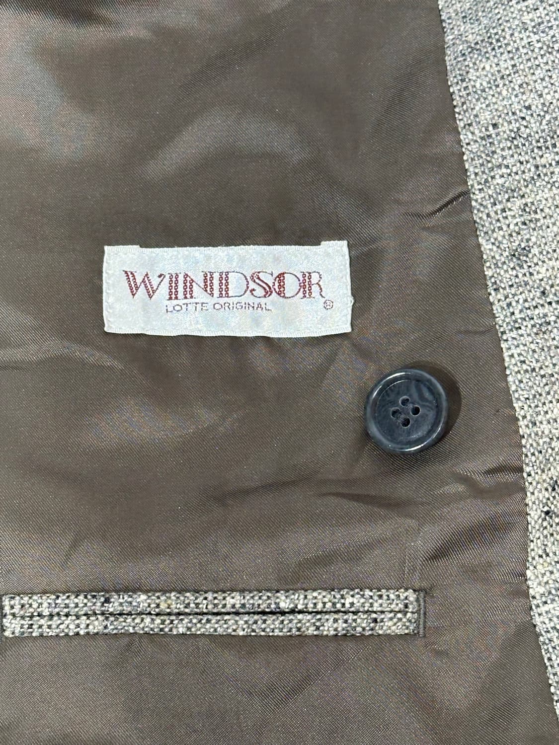 빈티지 그레이 오버핏 코트 상품이미지7