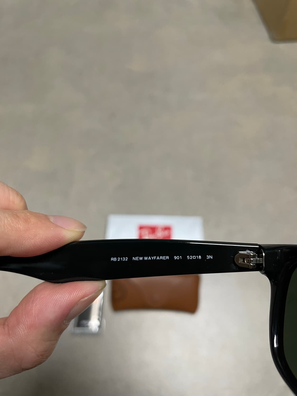 레이벤 2132 52사이즈 new wayfarer 상품이미지4