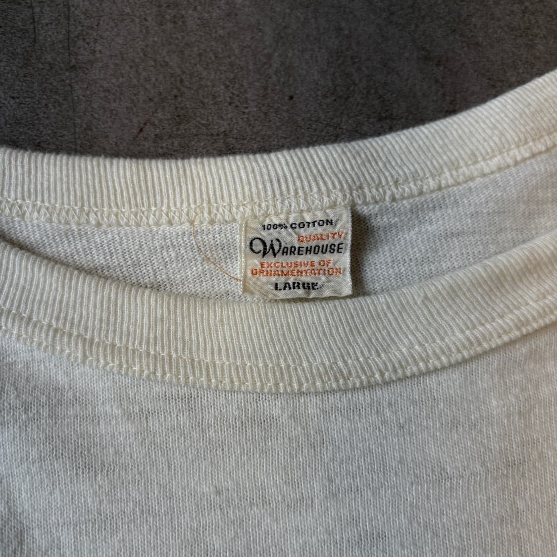 웨어하우스 베이스볼 7부 롱슬리브 티셔츠 상품이미지5