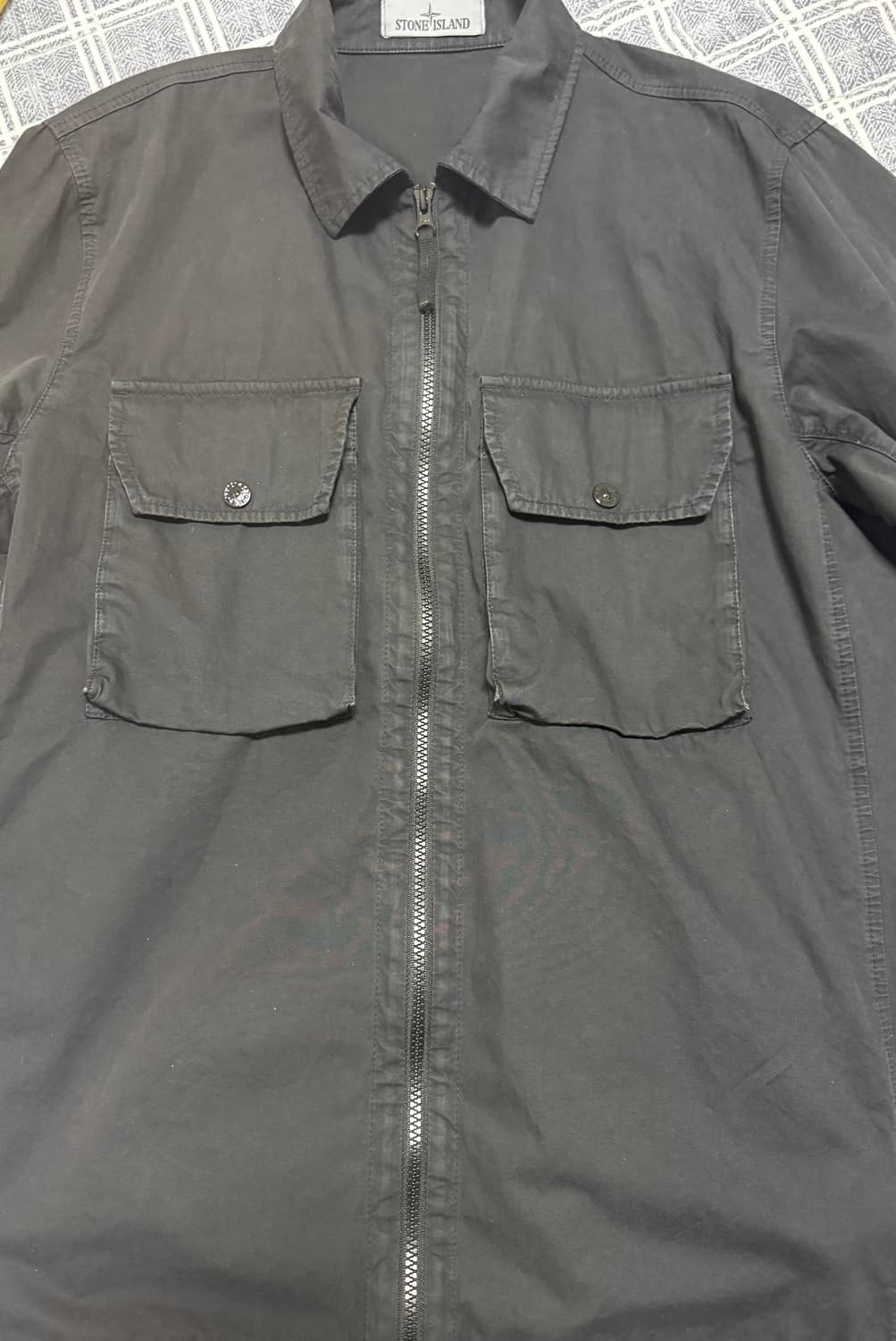 스톤아일랜드 21FW 올드이펙트 셔츠 L사이즈 새상품 상품이미지2