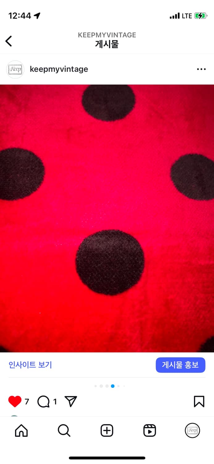 레드 도트 스커트 상품이미지5