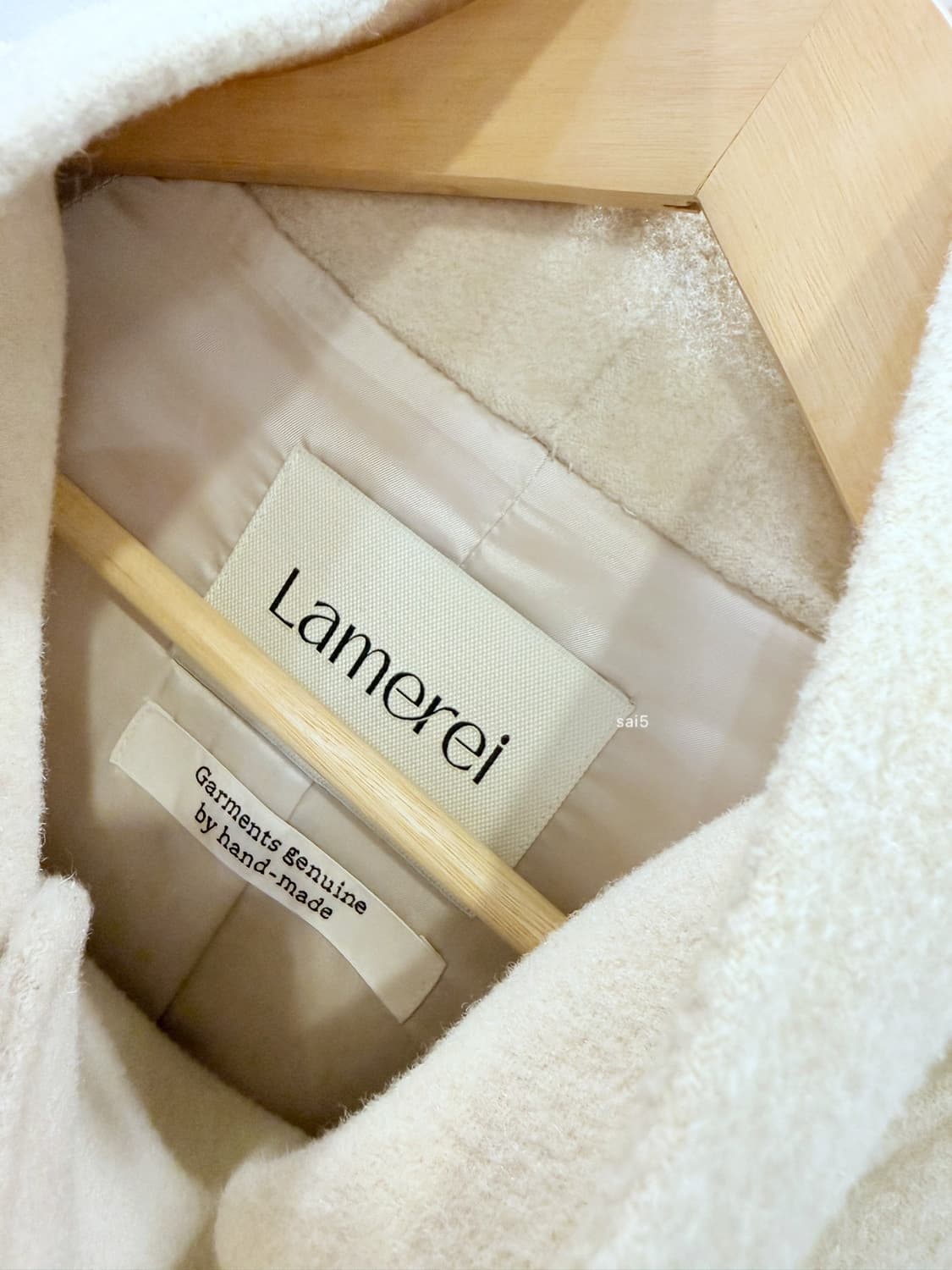 라메레이 하이넥 하프코트  상품이미지4