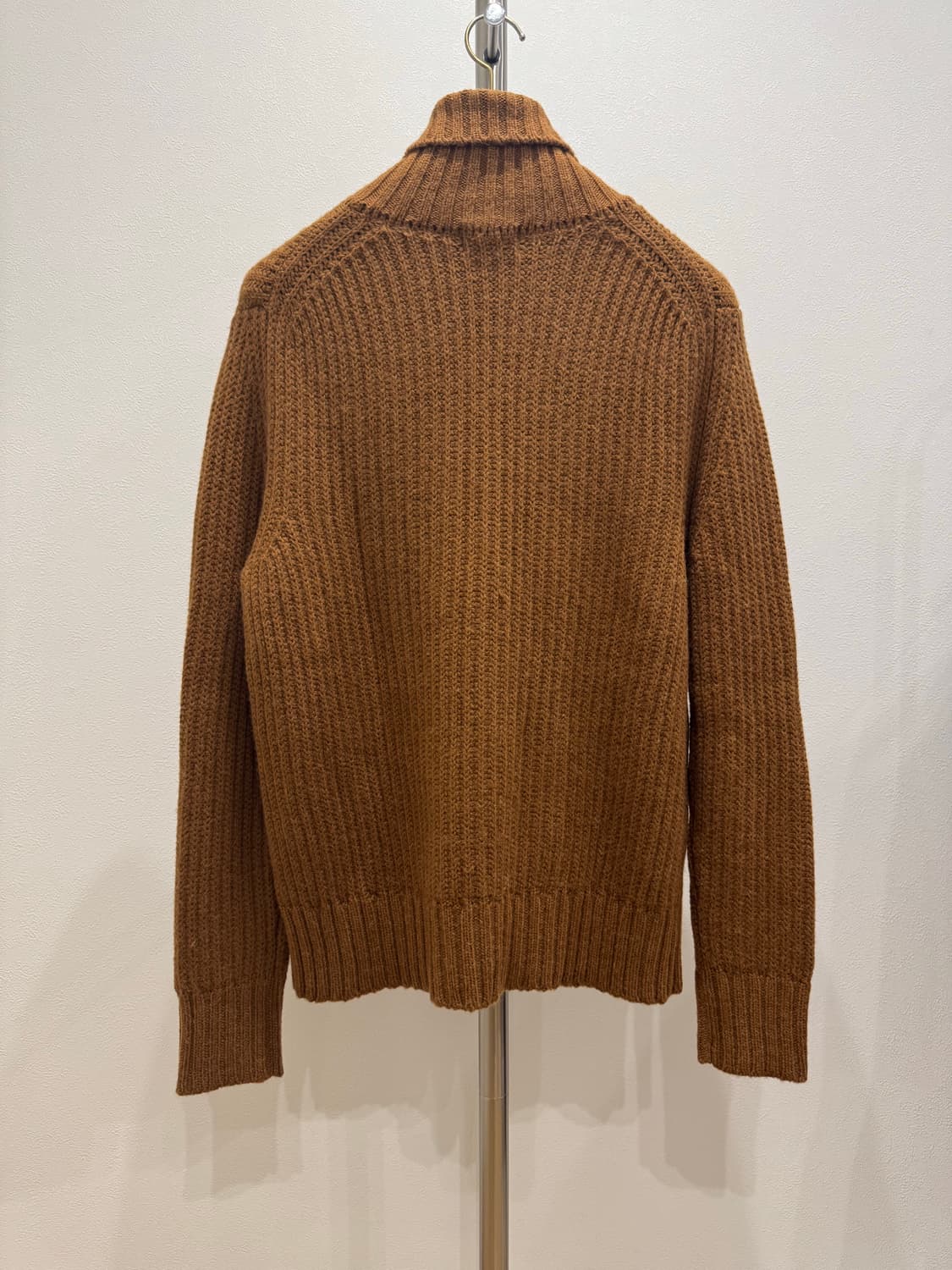 Bed j.w. Ford 21AW 하이넥 사선지퍼 스웨터 상품이미지4