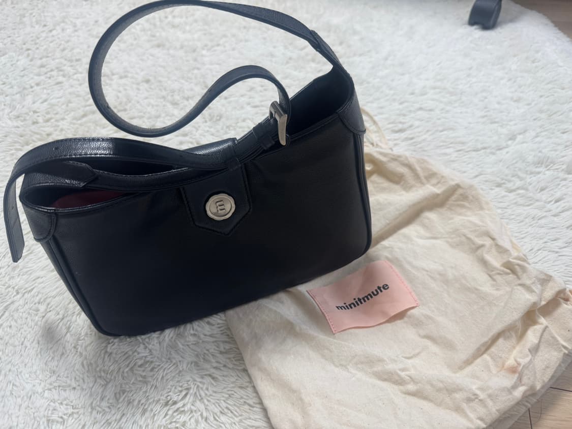 미닛뮤트 바톤 미니 가방 블랙 상품이미지3