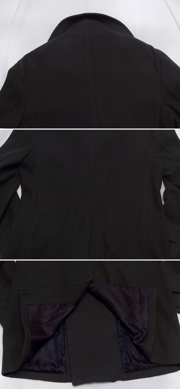 송지오 이탈리안 패브릭 울캐시미어 와이드카라 더블 코트 (100-105) 상품이미지5