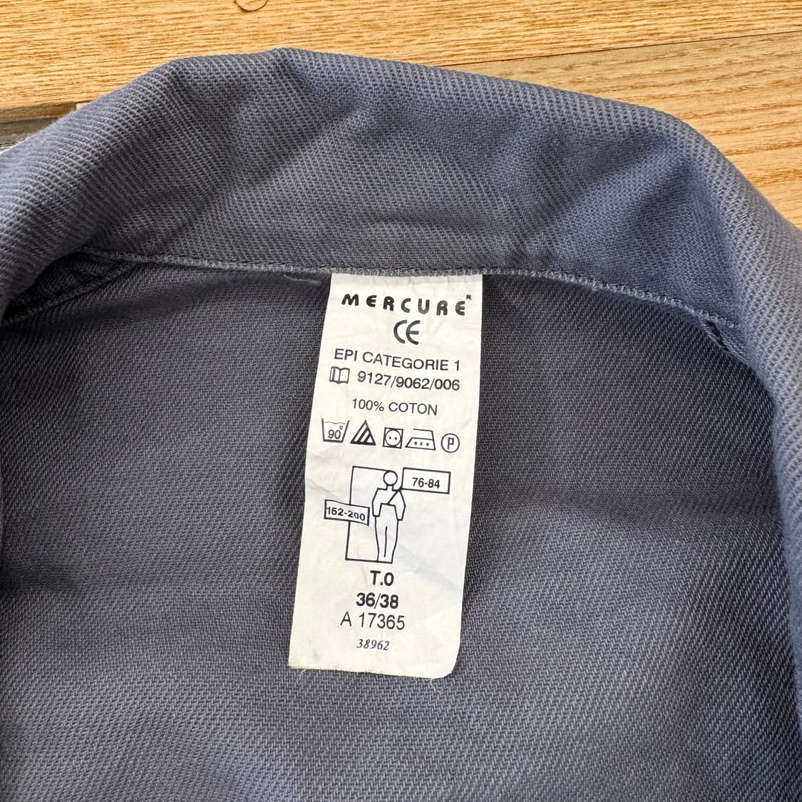 빈티지 프렌치 워크 자켓 (XS)   상품이미지5