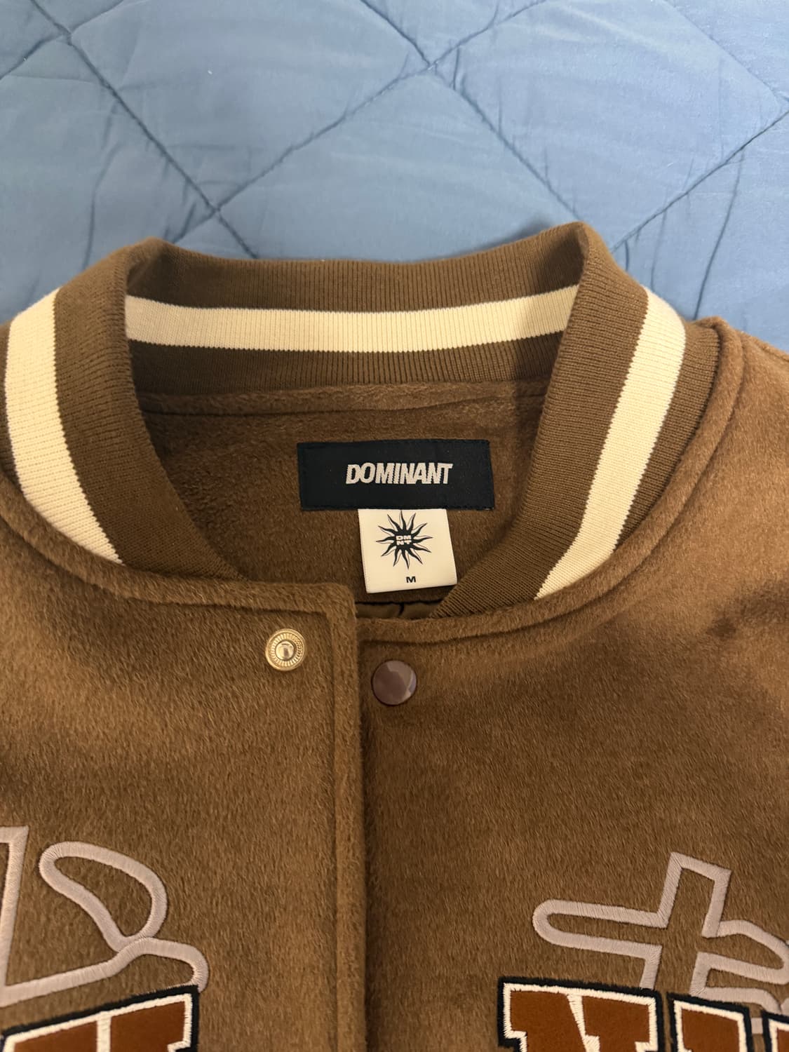 도미넌트 Dragon Varsity Jacket_Brown M 상품이미지2