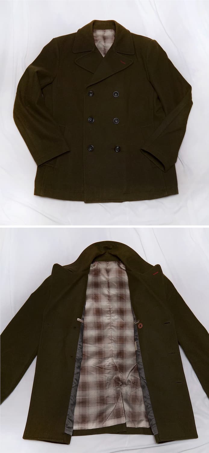 시리즈 (series) 모던 클래식 멜튼울 더블 피코트 자켓 (100+) 상품이미지2