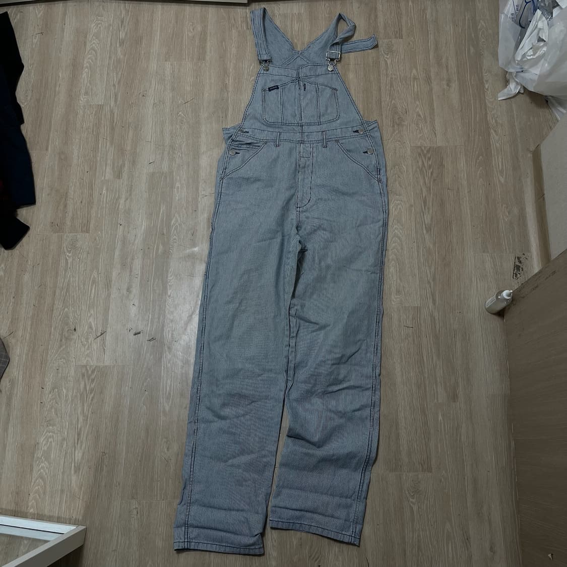 게스 USA 데님 오버롤 멜빵바지 72-94  상품이미지1