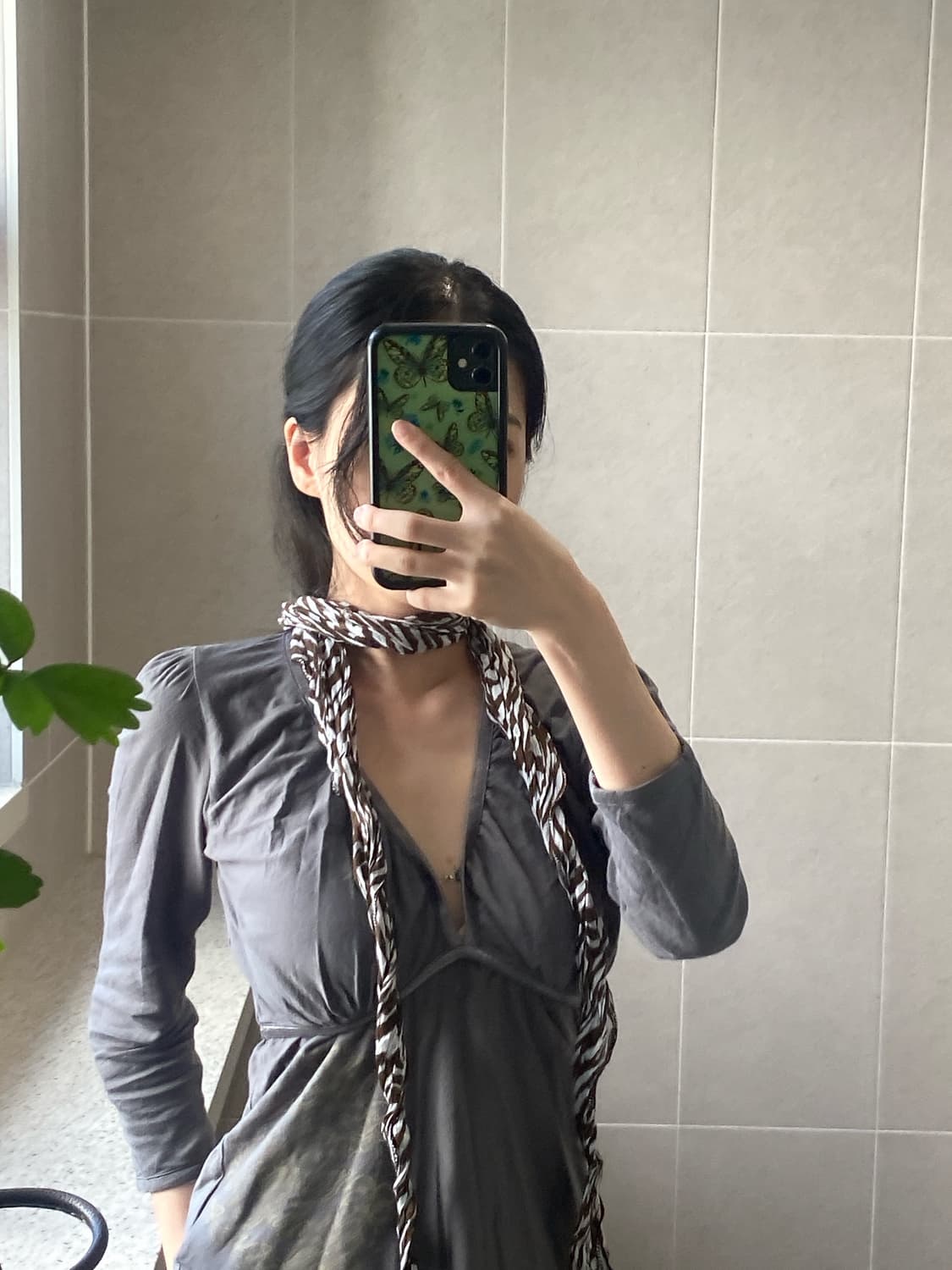 지브라 스카프 상품이미지4