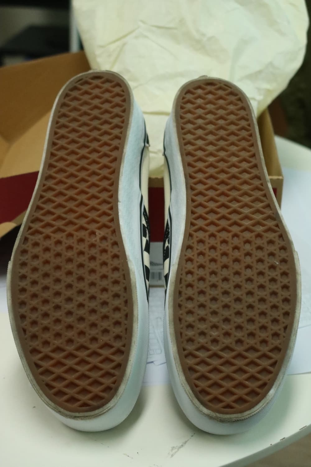 반스 클래식 슬립온 스택폼 체커보드  상품이미지3