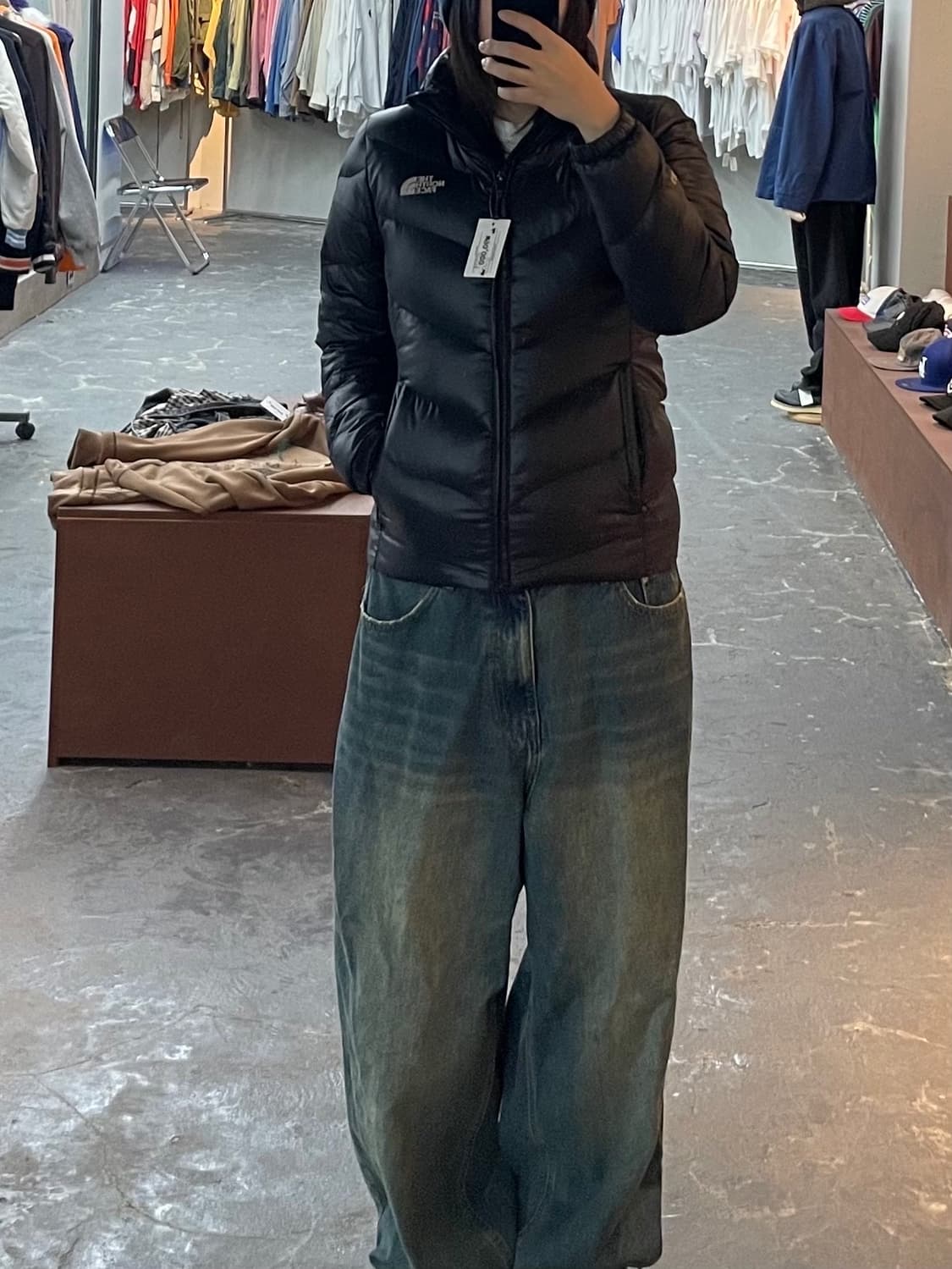 노스페이스 우먼스 눕시 다운패딩 H1305 상품이미지1