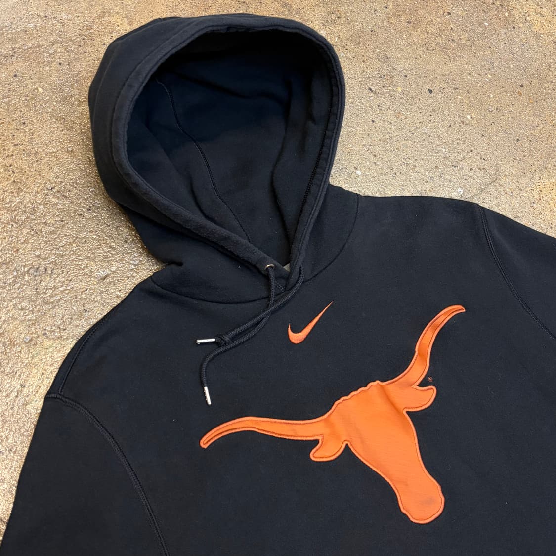 USA 미국 빈티지 나이키 텍사스 롱혼스 후드티 상품이미지4