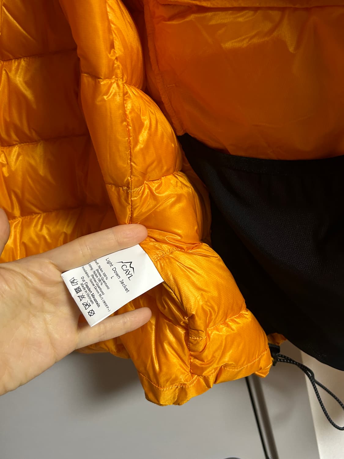 케일 cayl 패딩 L사이즈 상품이미지3