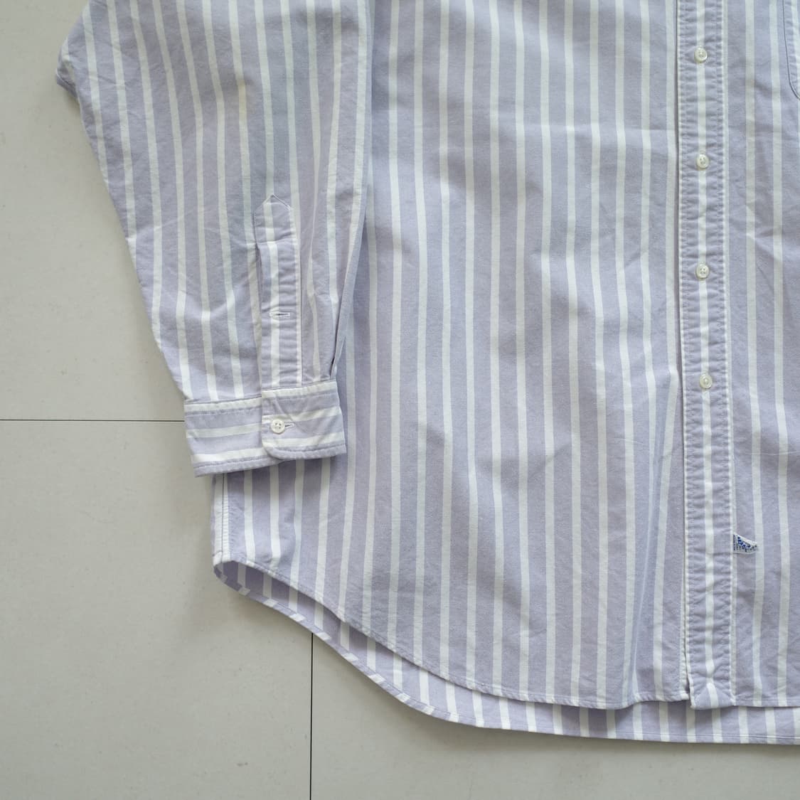 90s 폴로 랄프로렌 빅셔츠 The Big Shirt 스트라이프 XXL 상품이미지6