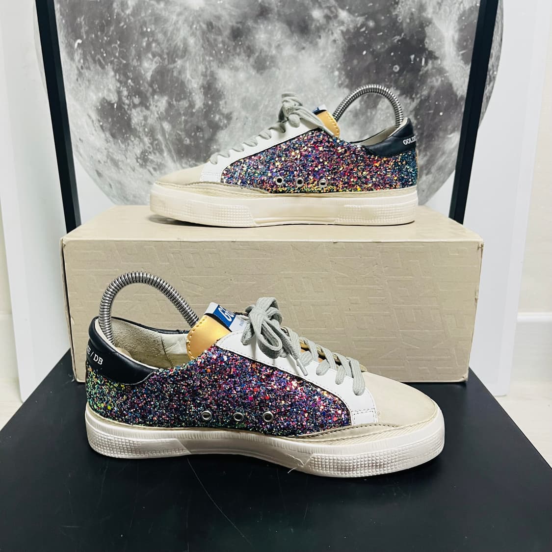 정품 36) 골든구스 메이 글리터 스니커즈 230~235 상품이미지2