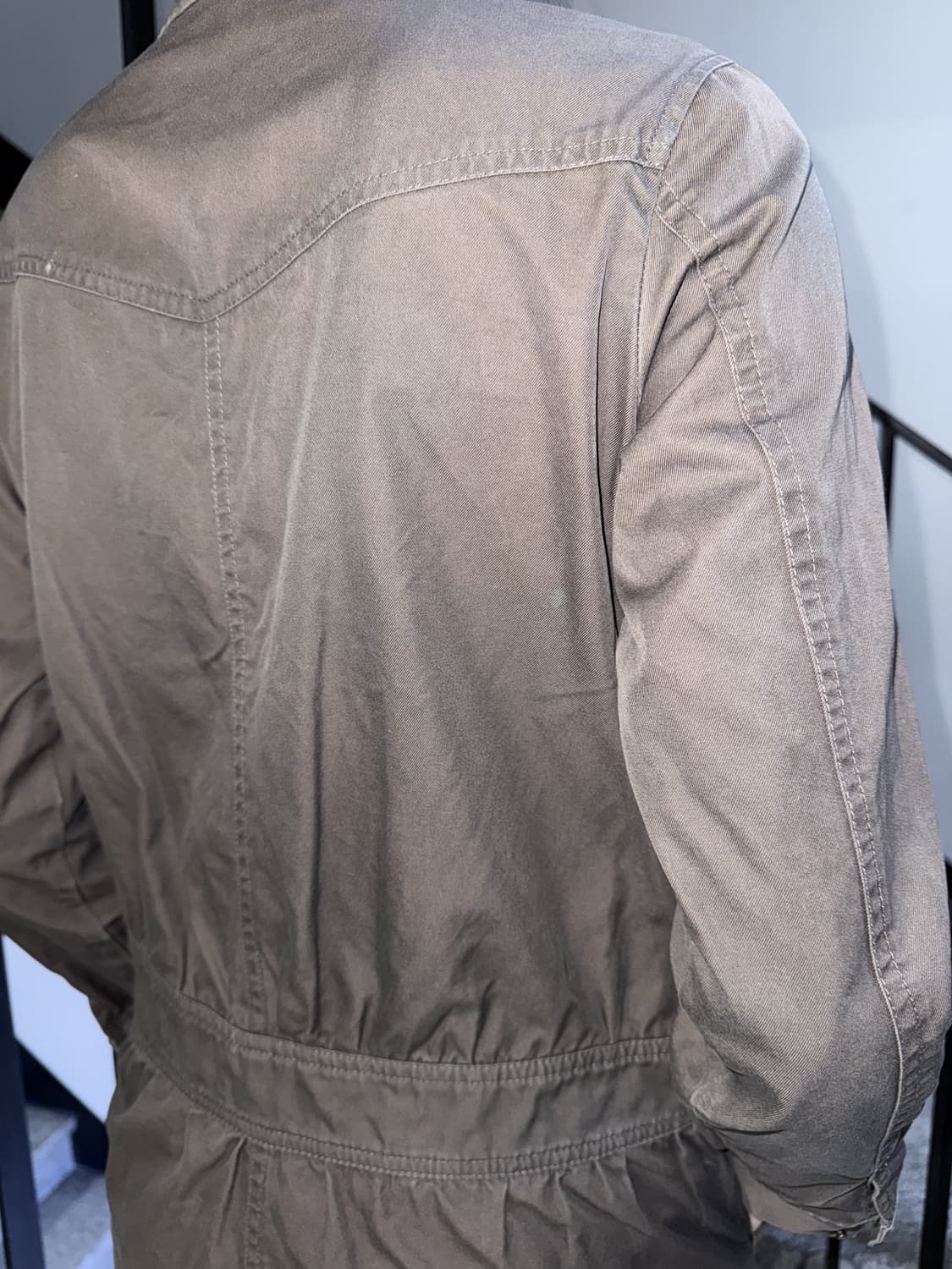 military shirt one piece 상품이미지5