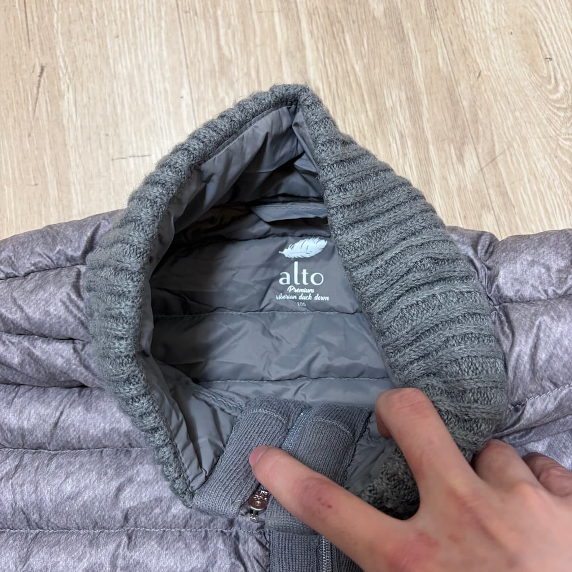 알토 ALTO 여성 덕다운 경량패딩 77  상품이미지5