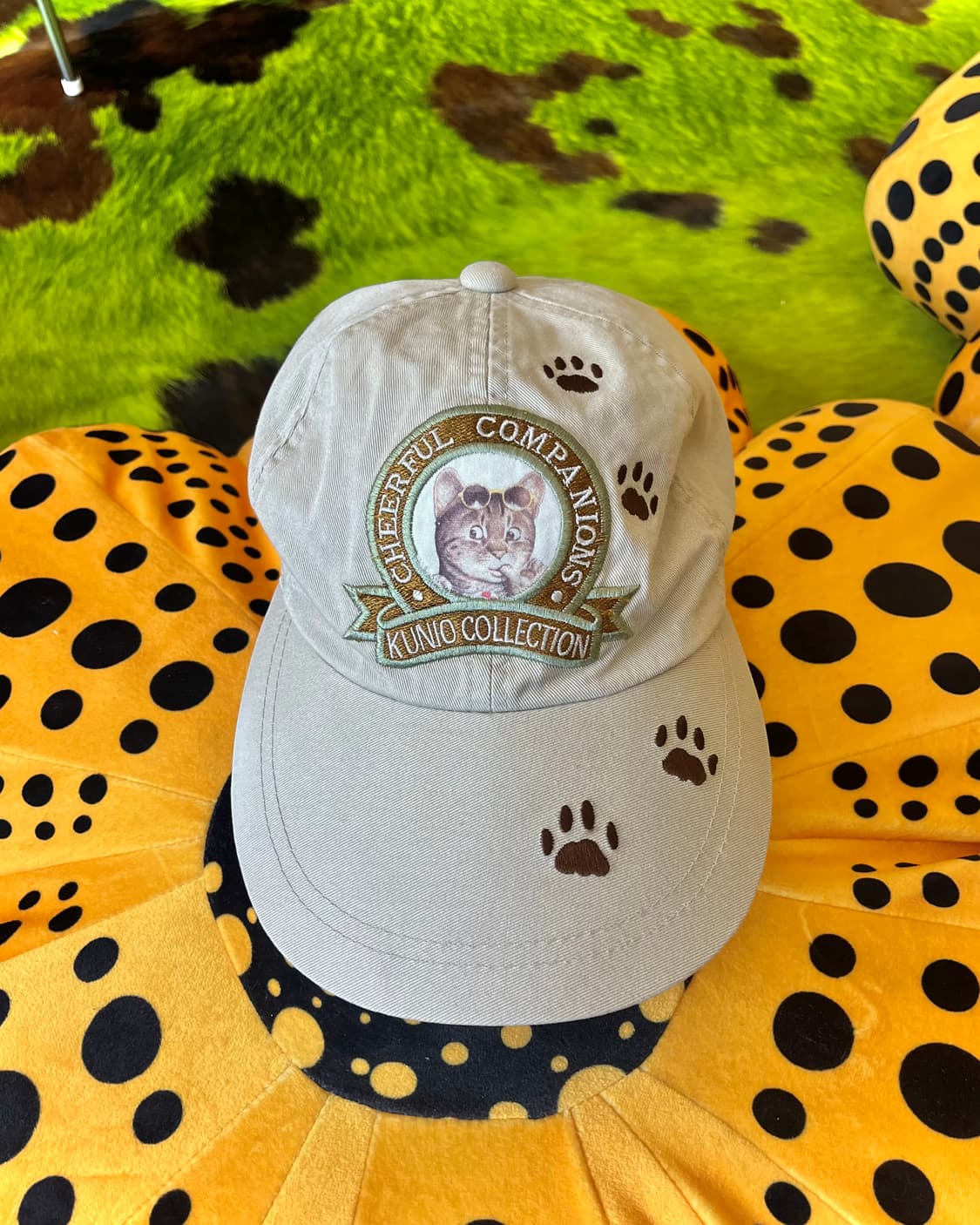 1990s KUNIO COLLECTION Cats Point Cap 상품이미지3