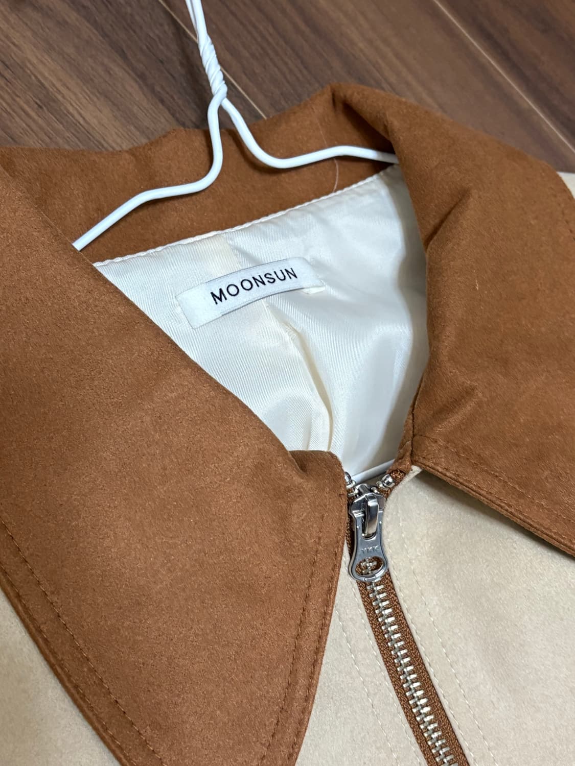 MOONSUN 문선 여성 세무 자켓 상품이미지4