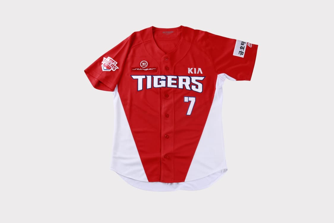 [M] 마제스틱 2017 기아타이거즈 이종범 어센틱 유니폼 상품이미지2