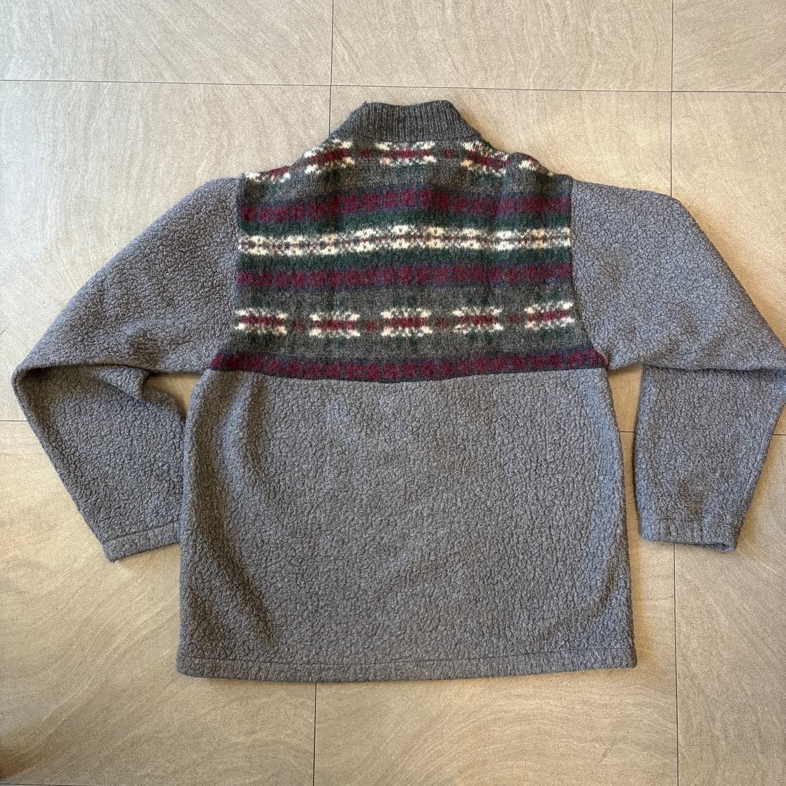 90s L.L.bean 90년대 미국 생산 엘엘빈 그레이 신칠라 풀오버  상품이미지10