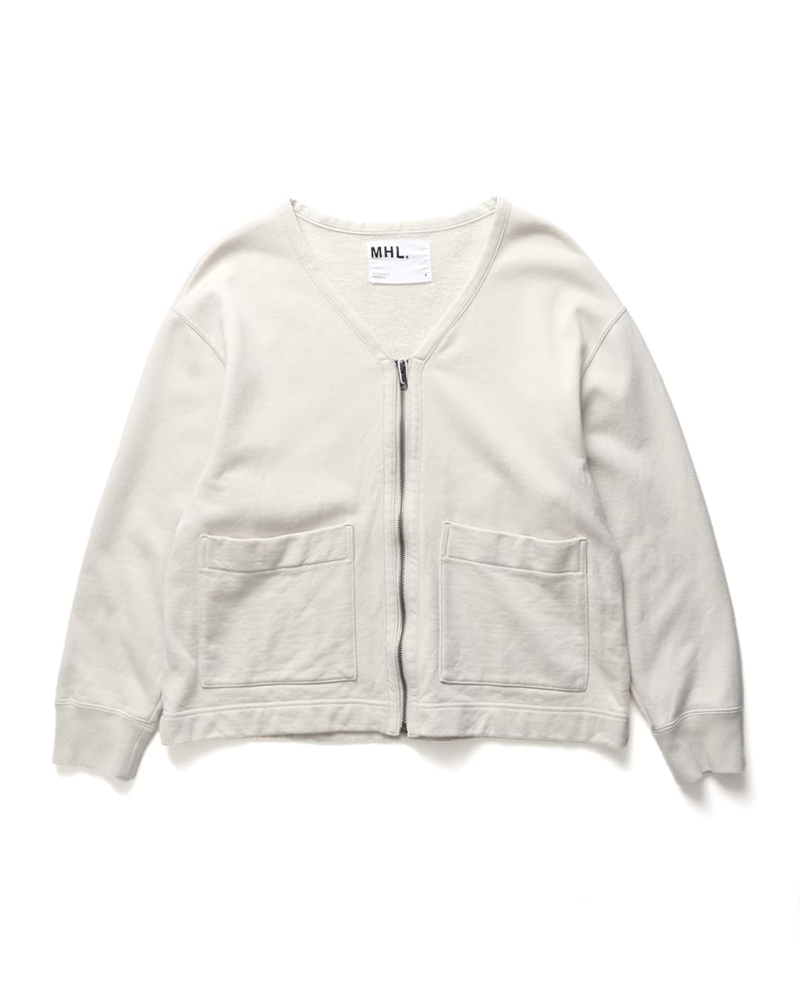 MHL. Dry Cotton Linen Loopback Cardigan 상품이미지2