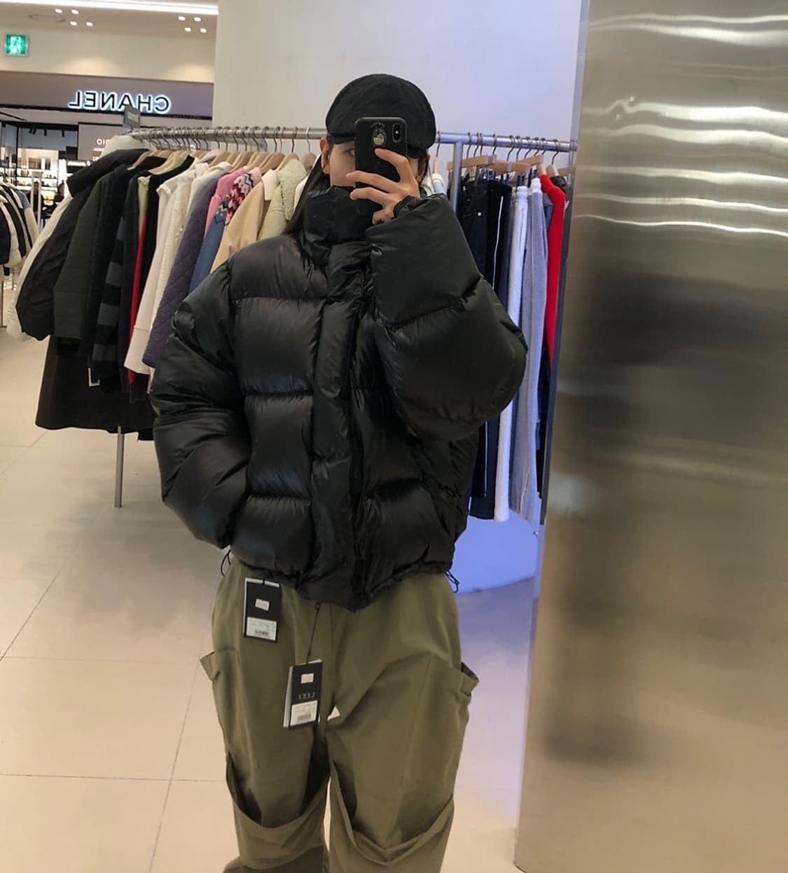 Leey embroidered puffer jacket 패딩 상품이미지2