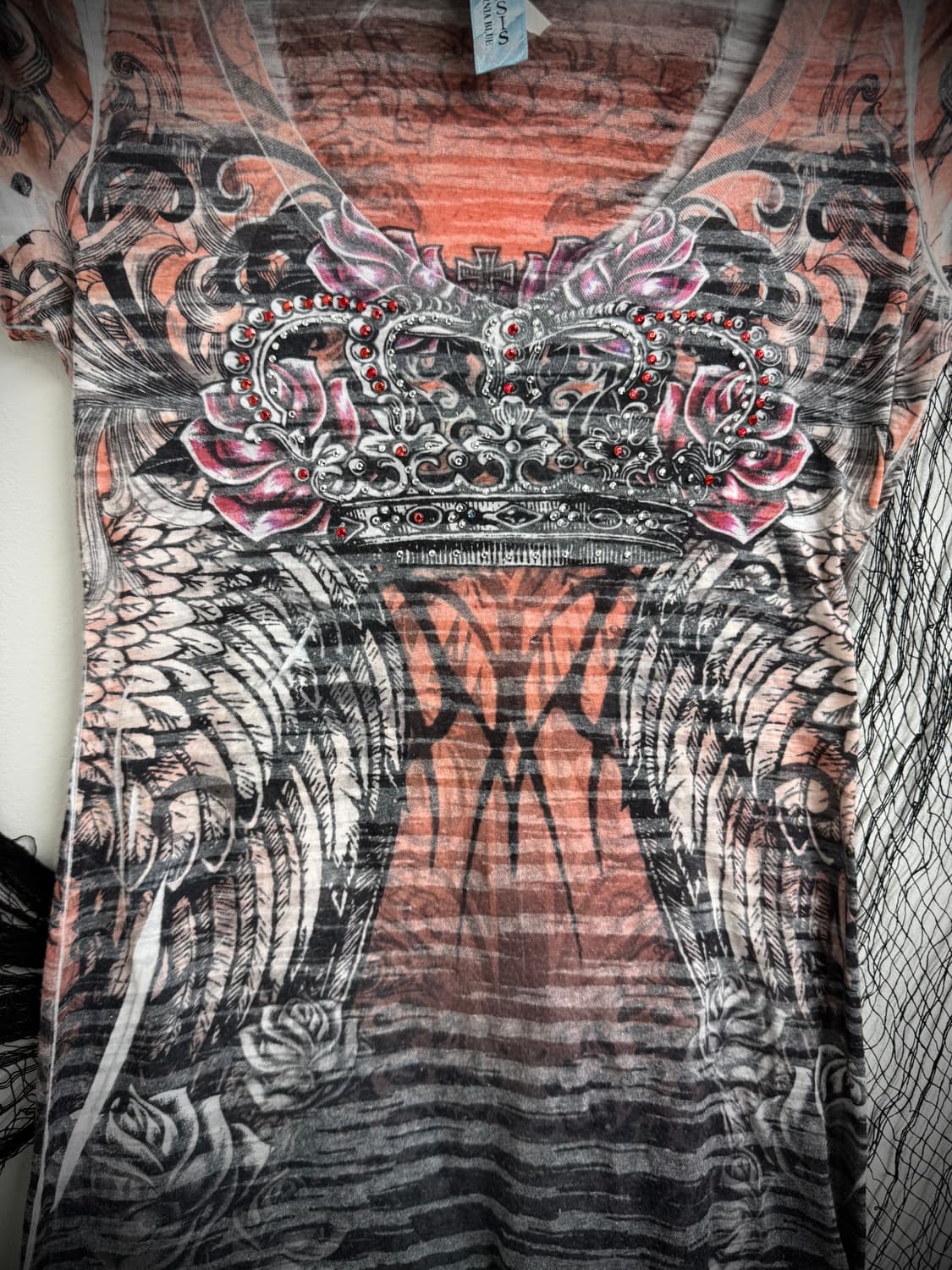 00s crown printing halfsleeve 상품이미지3