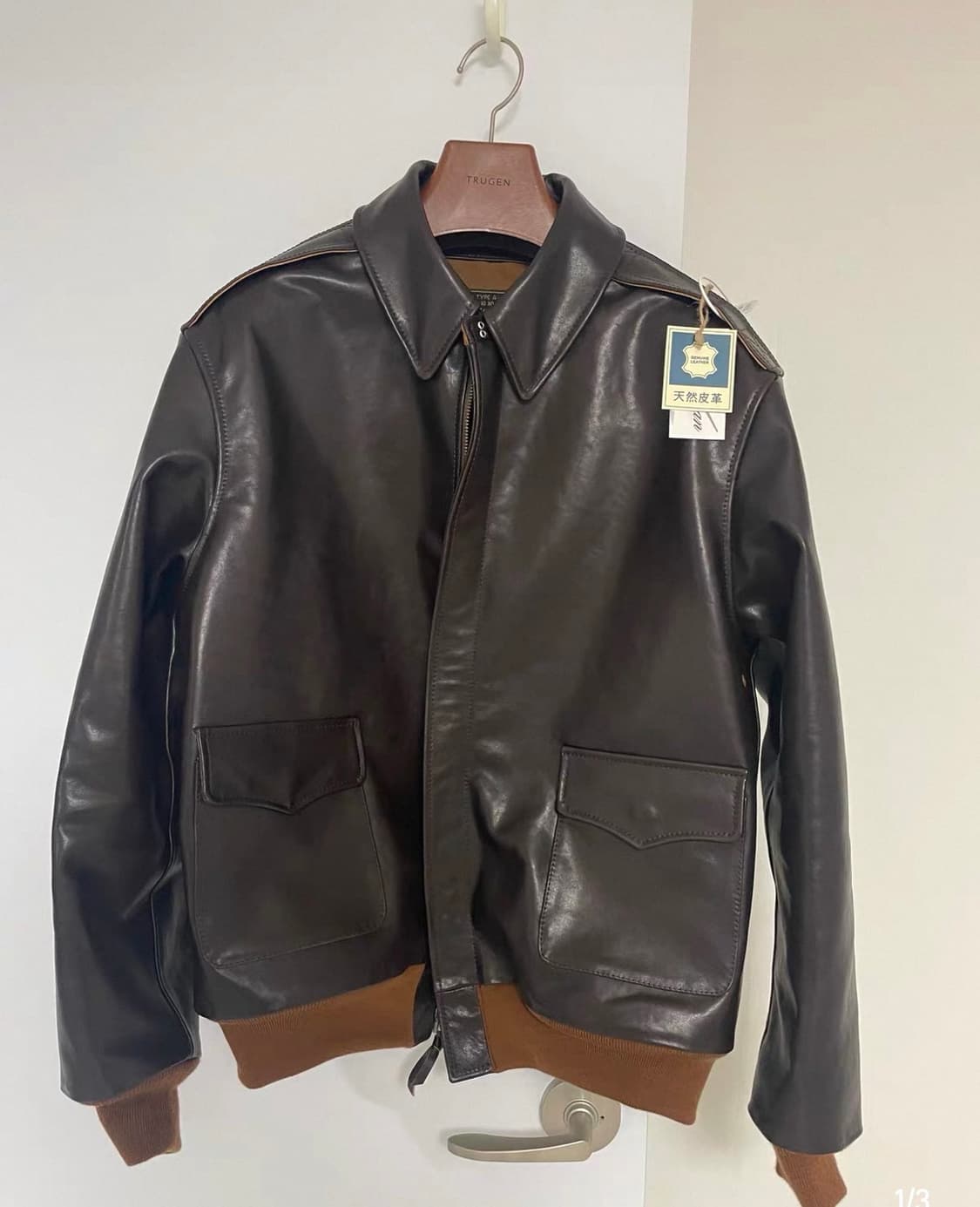 해적 a2 a-2 말가죽 자켓 레더자켓 새상품 상품이미지1
