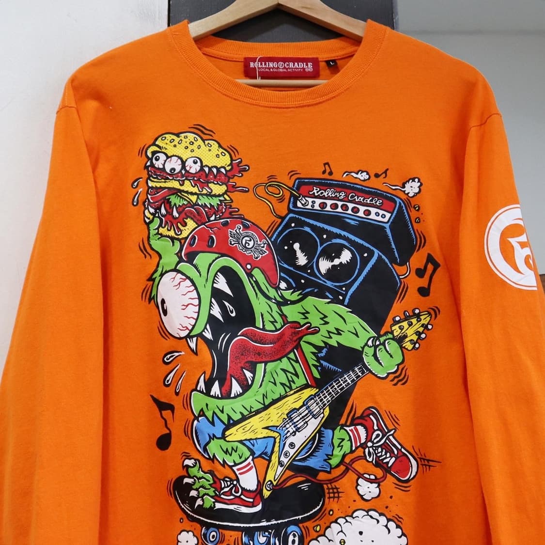 ROLLING CRADLE 프린팅 스웻셔츠  상품이미지2