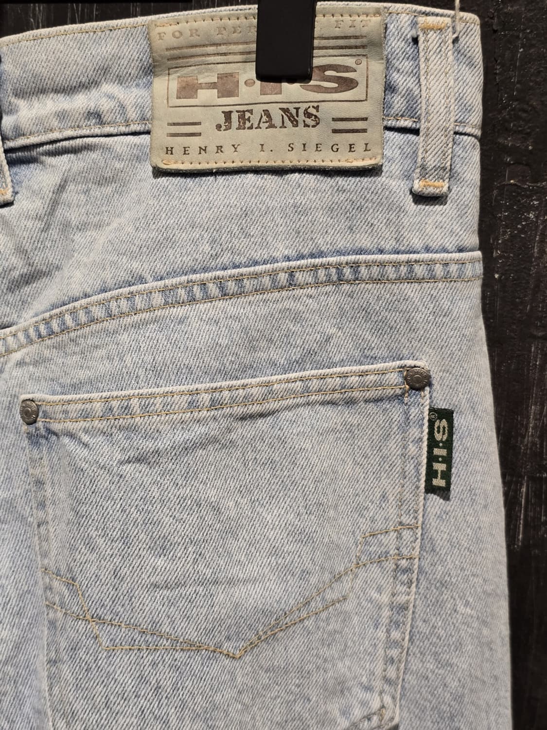 90s H.I.S HENRY I. SIEGEL Jeans 상품이미지5