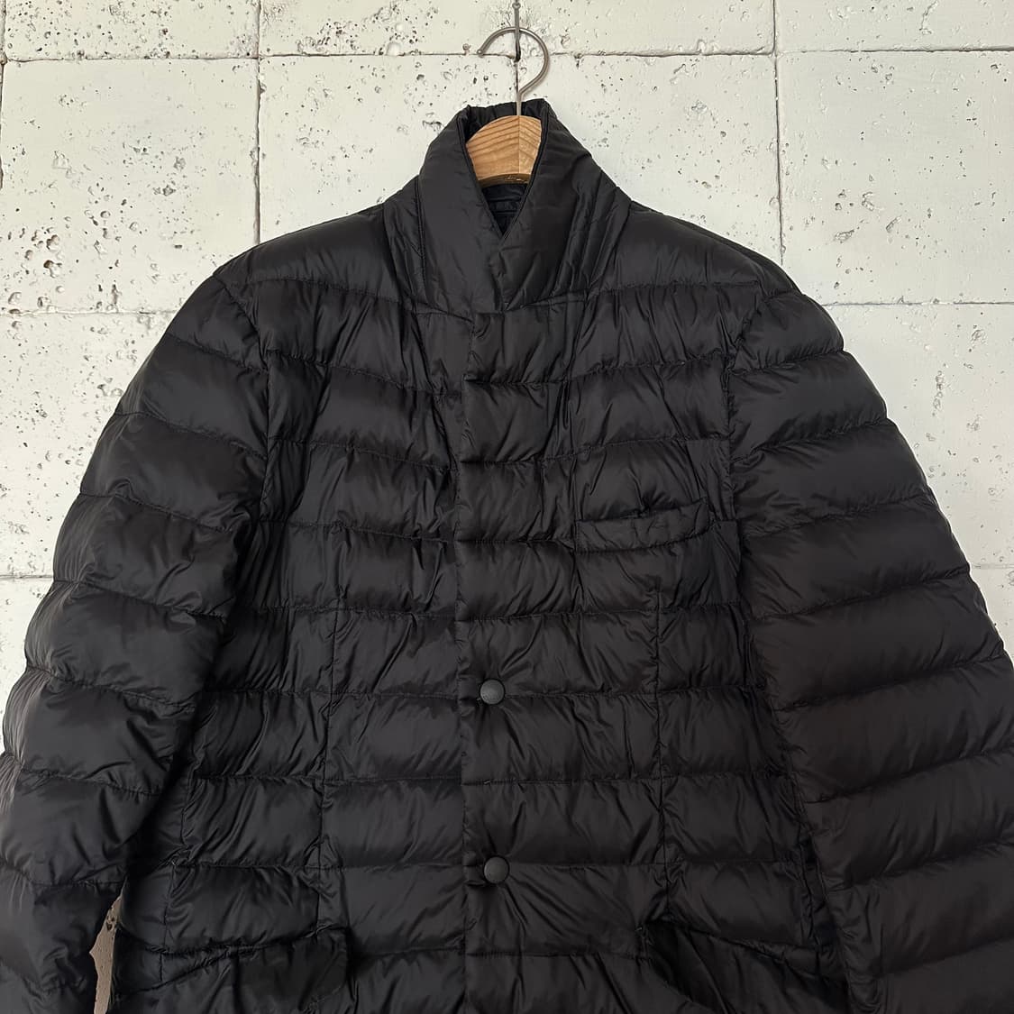 110 지오지아 패딩 코트 블랙 상품이미지2