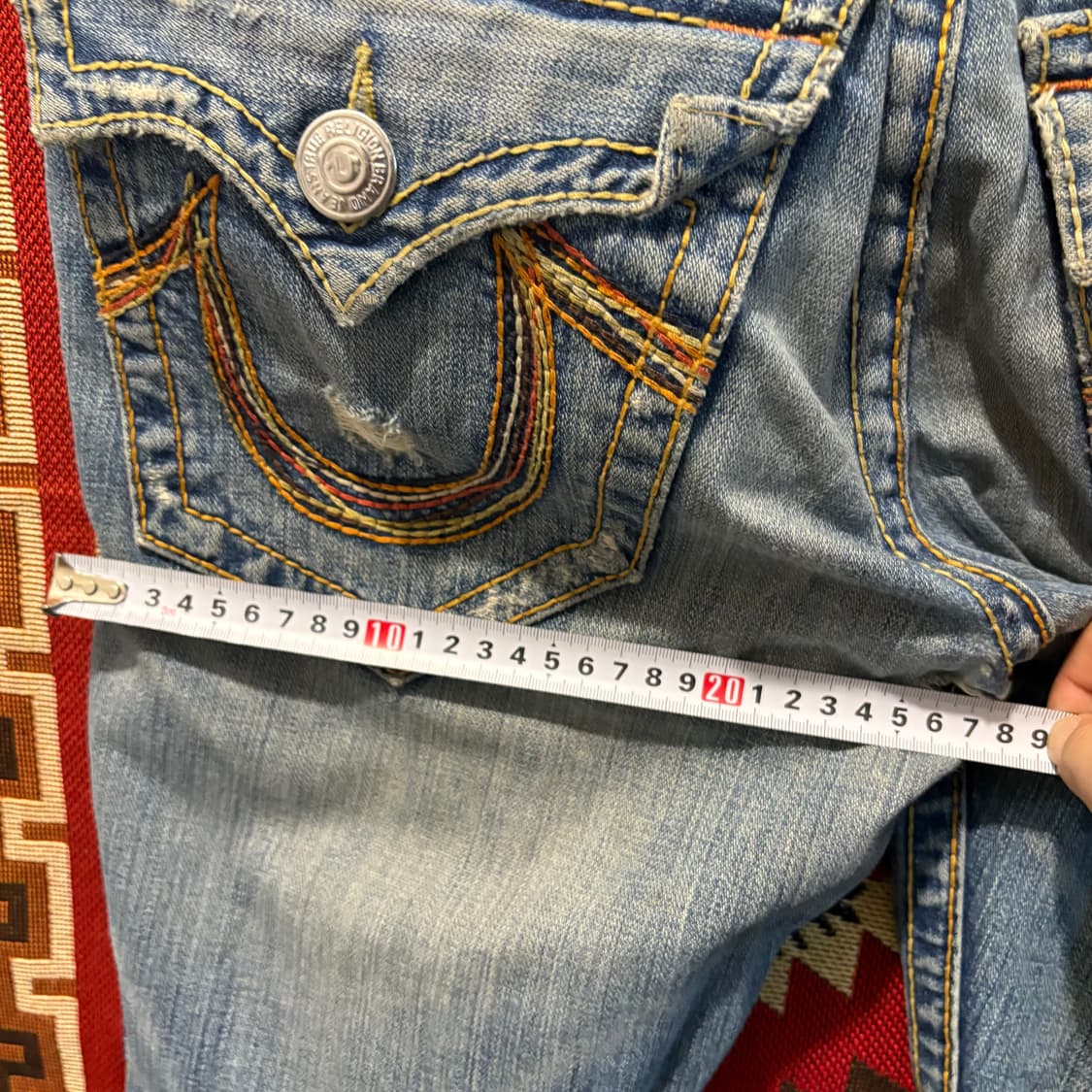 트루릴리전 USA 부츠컷 데님팬츠 상품이미지8