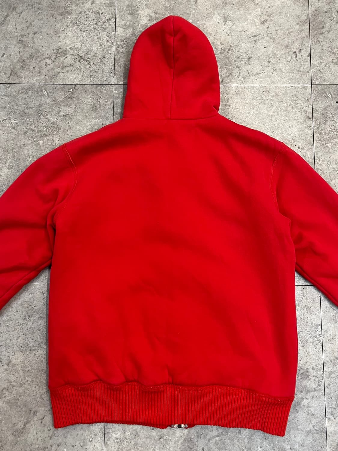 아베크롬비 양털 후드집업 레드 M #csz3319 상품이미지8