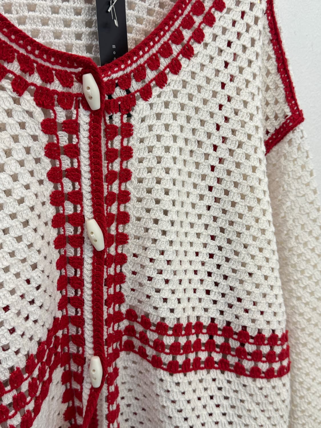 General Idea Crochet Loose Fit Cardigan 상품이미지5