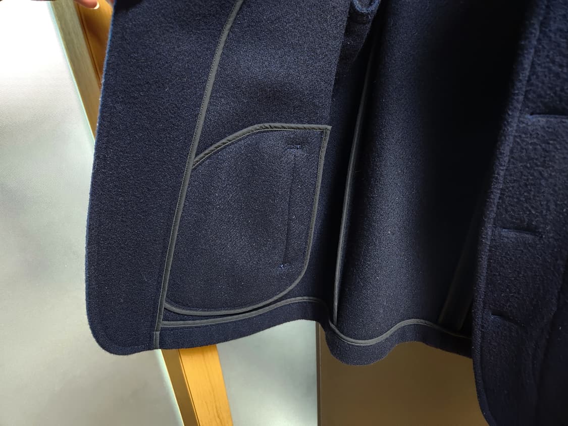 단톤 울파일 라운드카라 자켓 42 상품이미지5