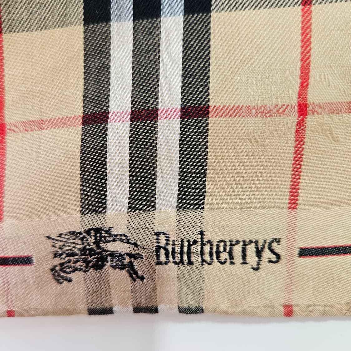 버버리(Burberrys) 빈티지 노바체크 손수건 상품이미지3