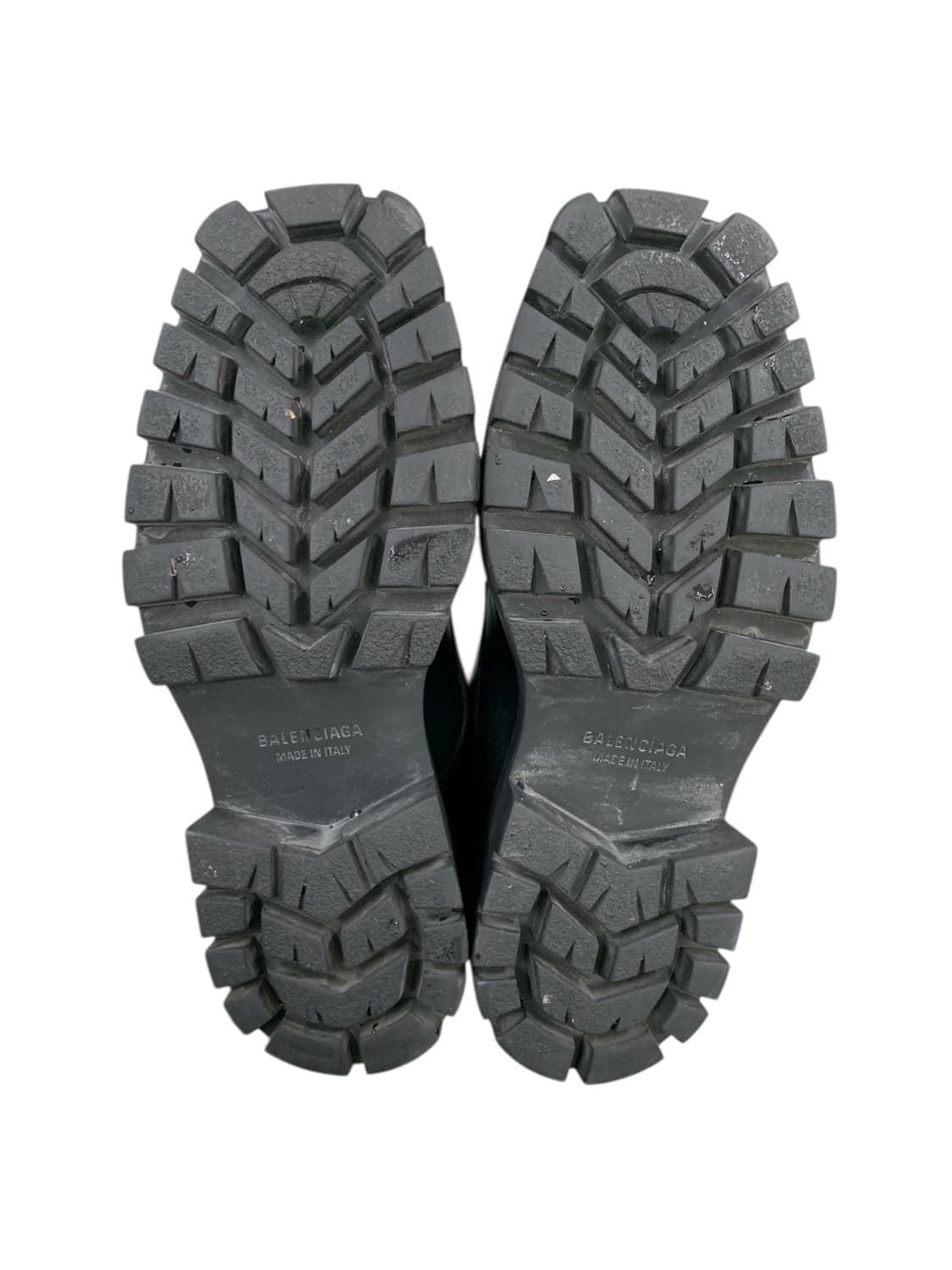 발렌시아가 라이노 더비 슈즈 블랙 스무스 카프스 킨 37(235) 상품이미지3