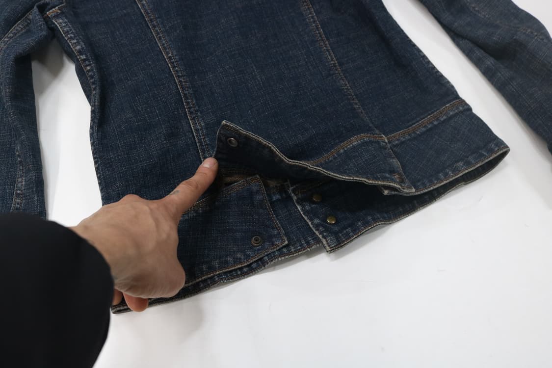 BRAPPERS 브라퍼즈 빈티지 워싱 데님 트러커 자켓 (M) 상품이미지9