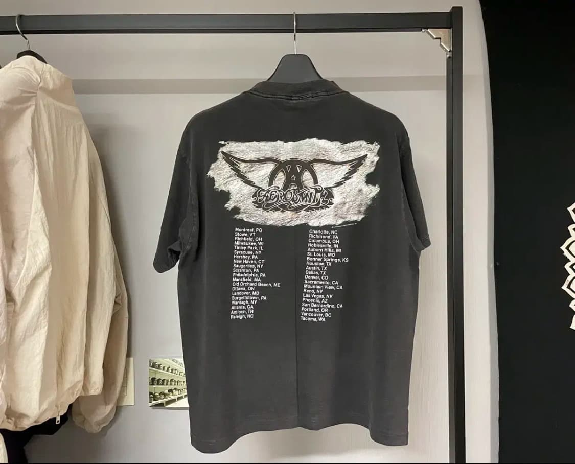 에어로스미스 90s 밴드티 상품이미지4