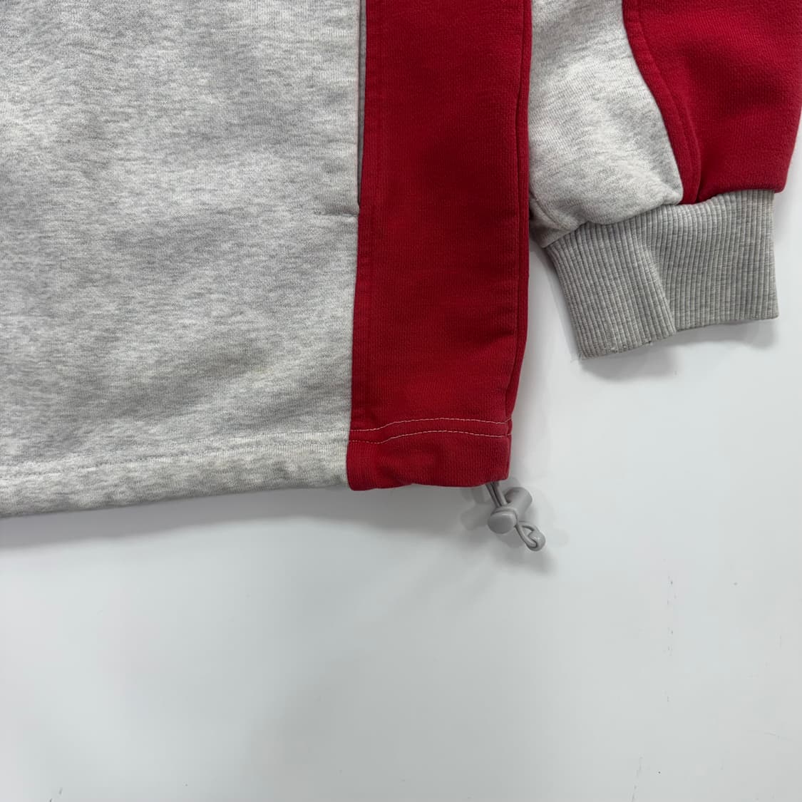 Nike 나이키 레드 로고 레드 그레이 집업 상품이미지6