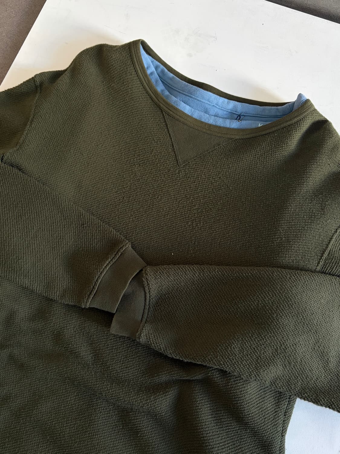 Porterclassic 써멀 롱슬리브 카키 상품이미지7