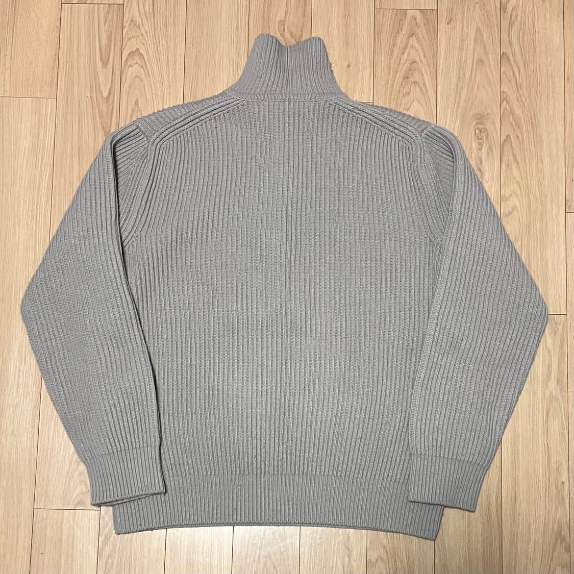 인더로우 하프집업 니트 3 상품이미지2