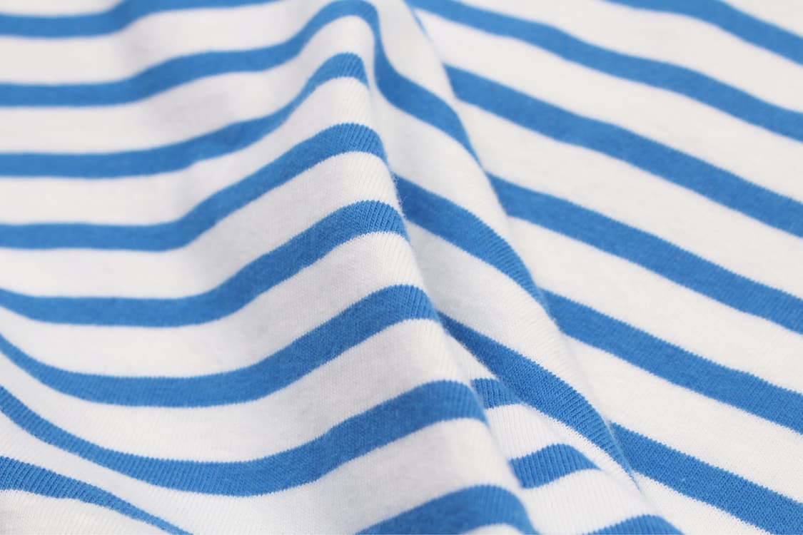 HORIZON DREAM Stripe Shawl Collar T-Shir 상품이미지9